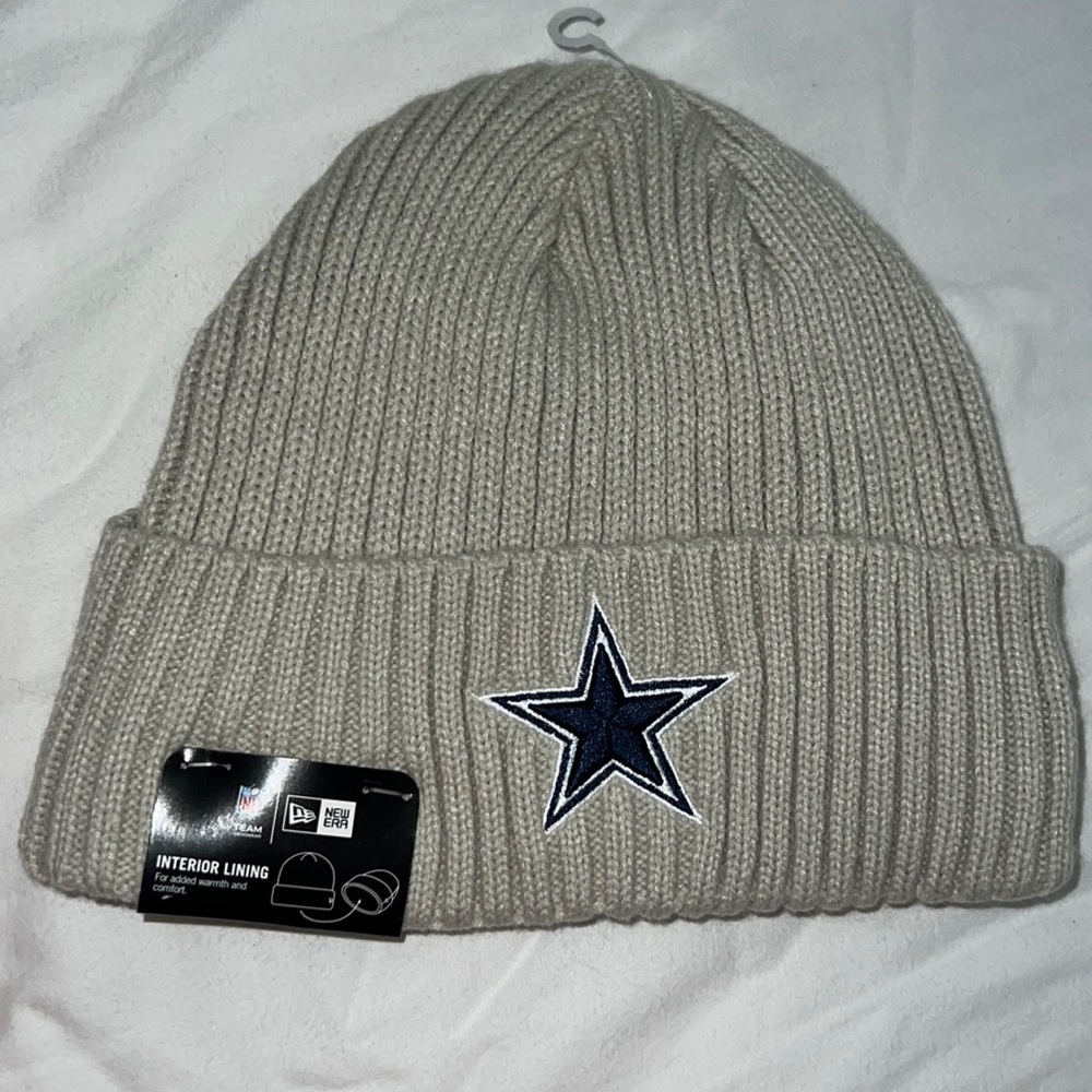Fleece Lined Cowboys Beanie NWT